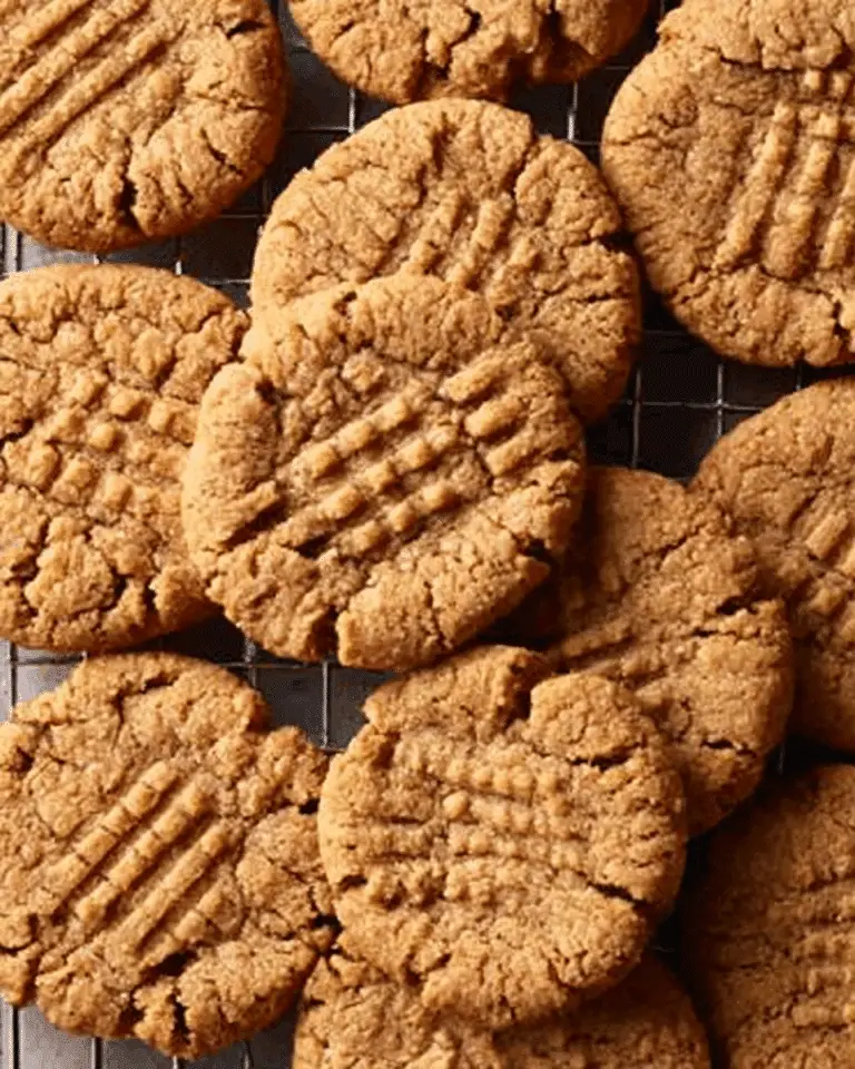 Old-Fashioned Peanut Butter Cookies Recipe