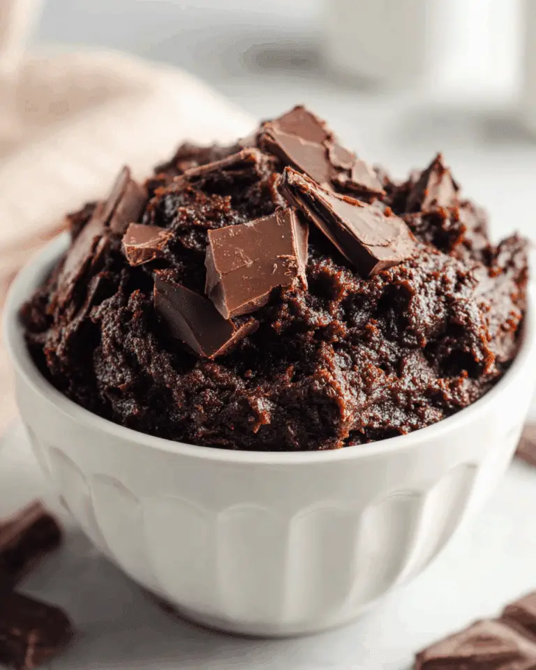 Brownie Batter Recipe