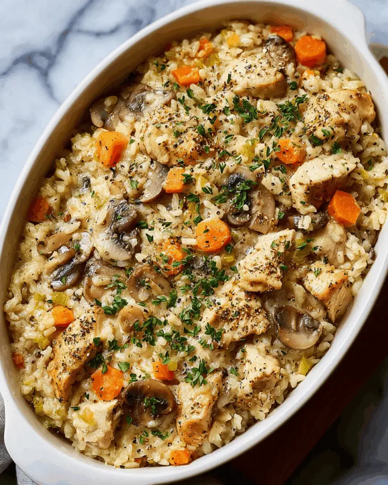 Chicken Wild Rice Casserole Recipe