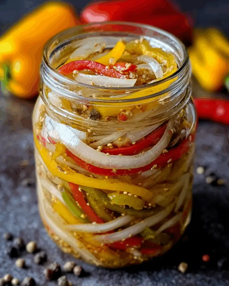 Pickled Pepper and Onion Relish Recipe