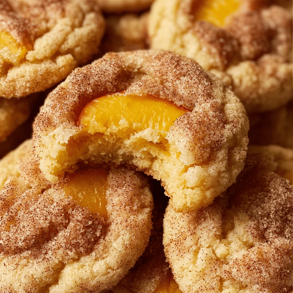 Peach Cobbler Cookies Recipe - Recipe Image