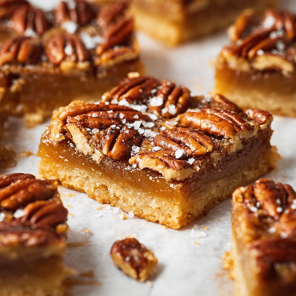 Best Ever Pecan Pie Bars Recipe - Recipe Image
