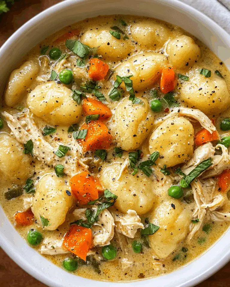 ONE POT GNOCCHI CHICKEN POT PIE Recipe