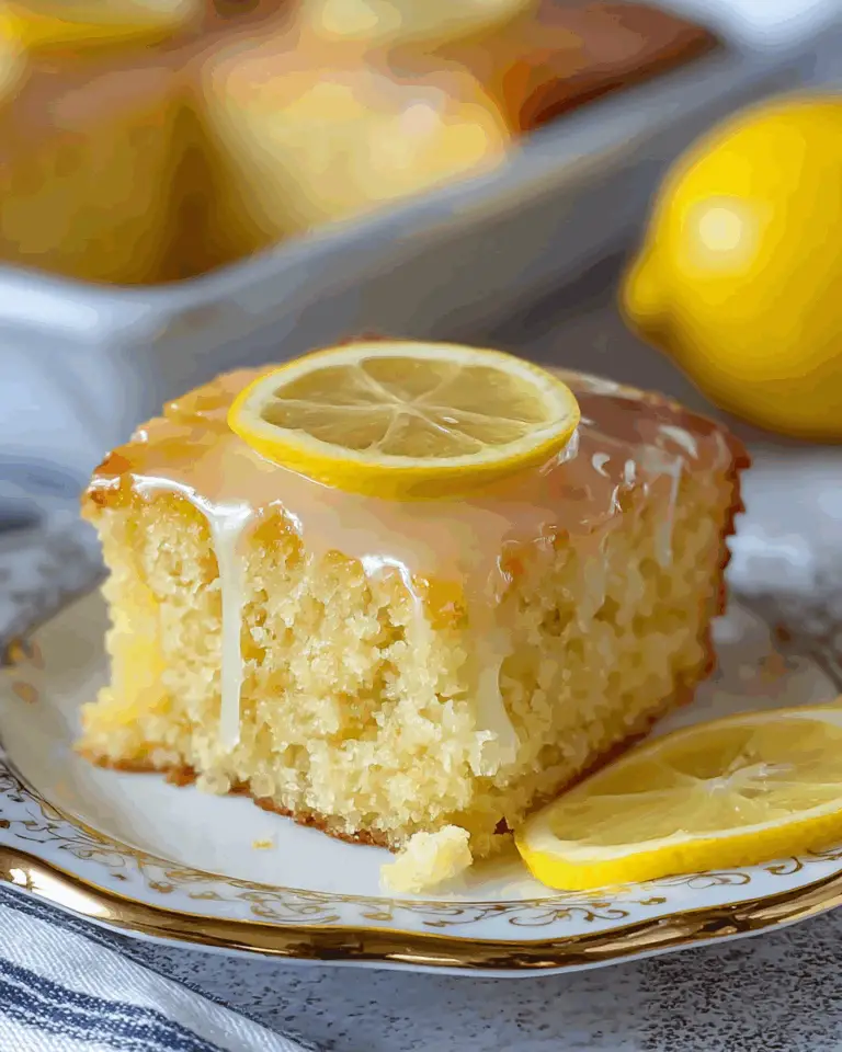 A LEMON CAKE TO DIE FOR Recipe