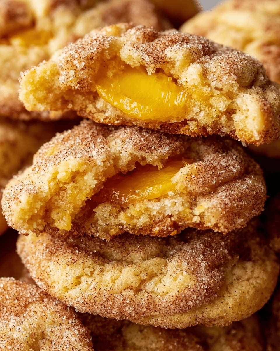 Peach Cobbler Cookies Recipe