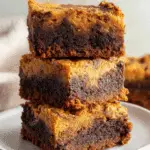 Chocolate Pumpkin Cheesecake Bars Recipe