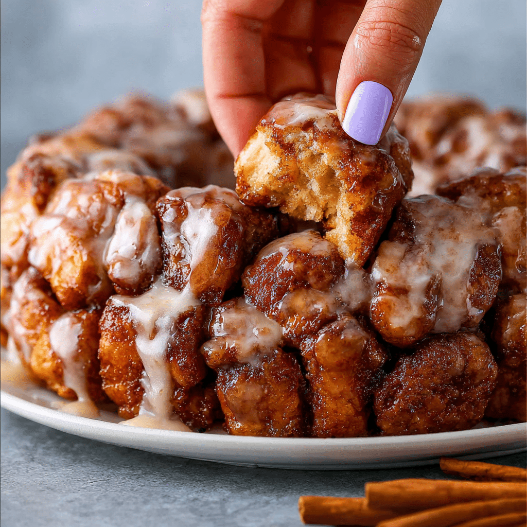 Easy Pumpkin Spice Monkey Bread Recipe - Recipe Image