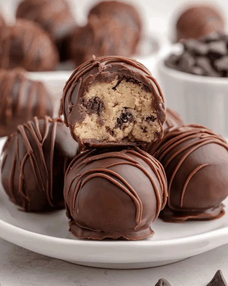 Chocolate Chip Cookie Dough Brownie Bombs Recipe
