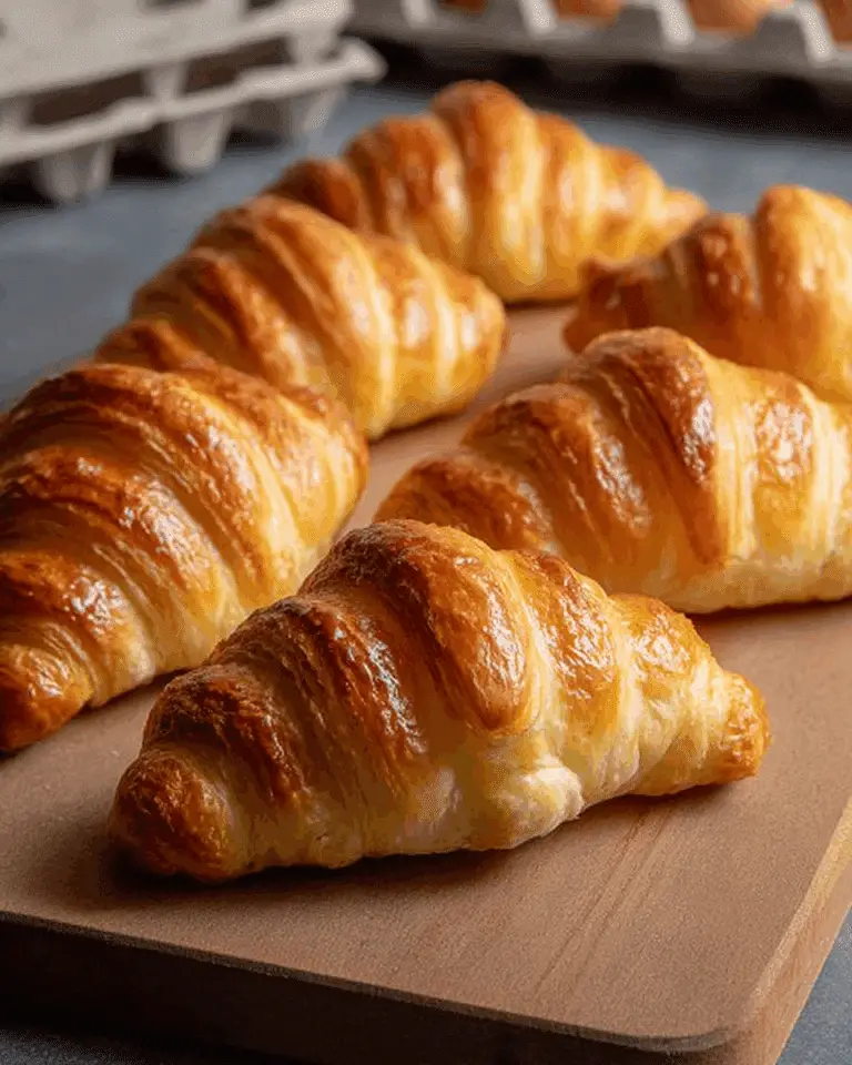 Classic Buttery Croissants (Quick Recipe) Recipe