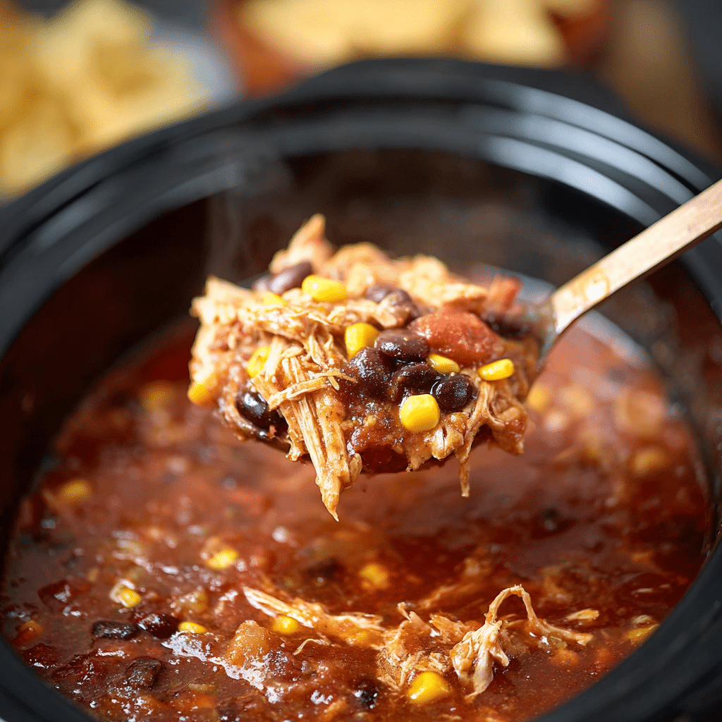 Chicken Tortilla Soup (Crockpot) Recipe - Recipe Image