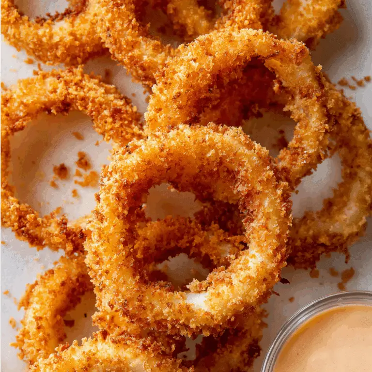 Onion Rings Recipe: Crispy, Homemade, and Addictive