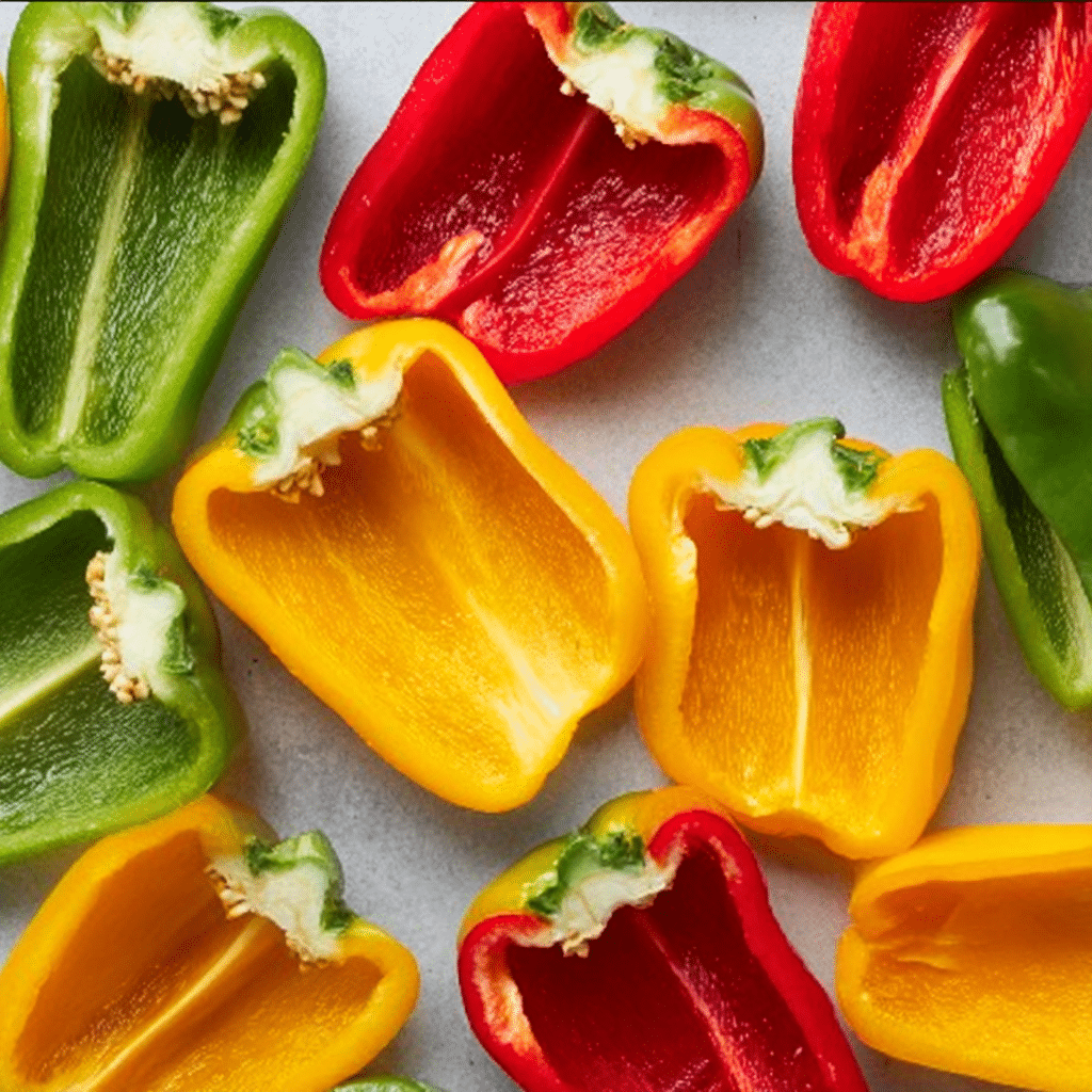 Herby Ricotta Stuffed Peppers Recipe - Recipe Image