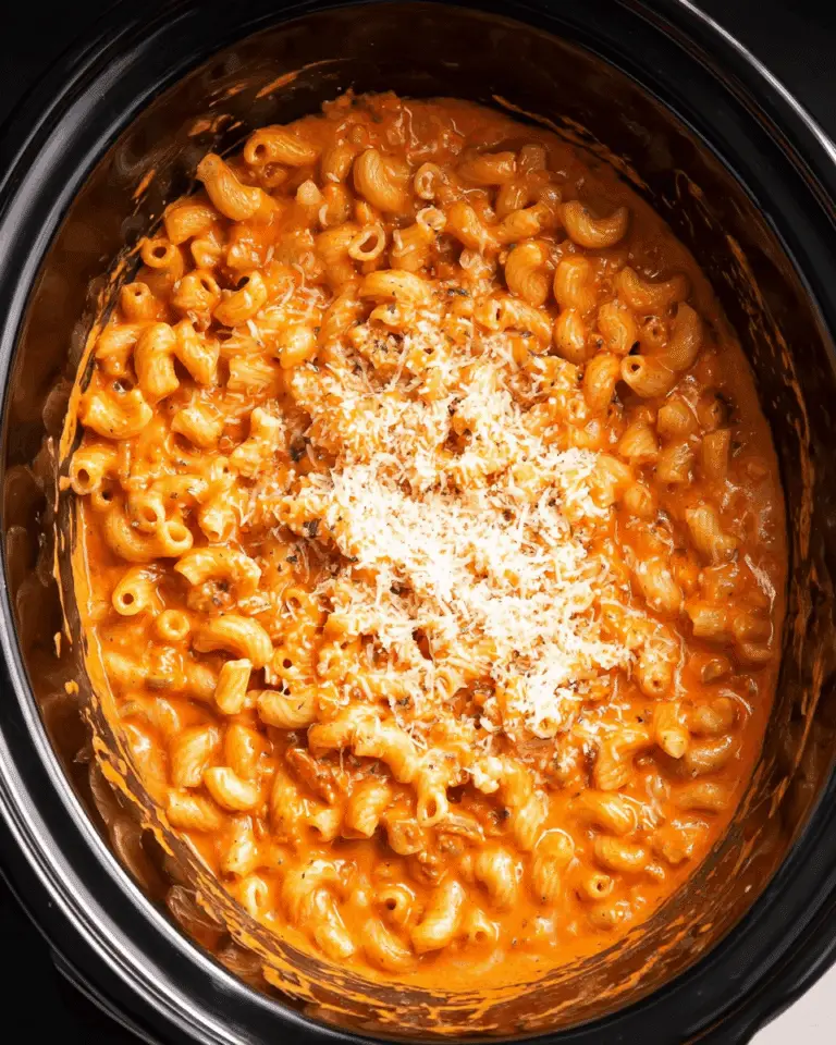 Slow Cooker Creamy Chicken Pasta Recipe