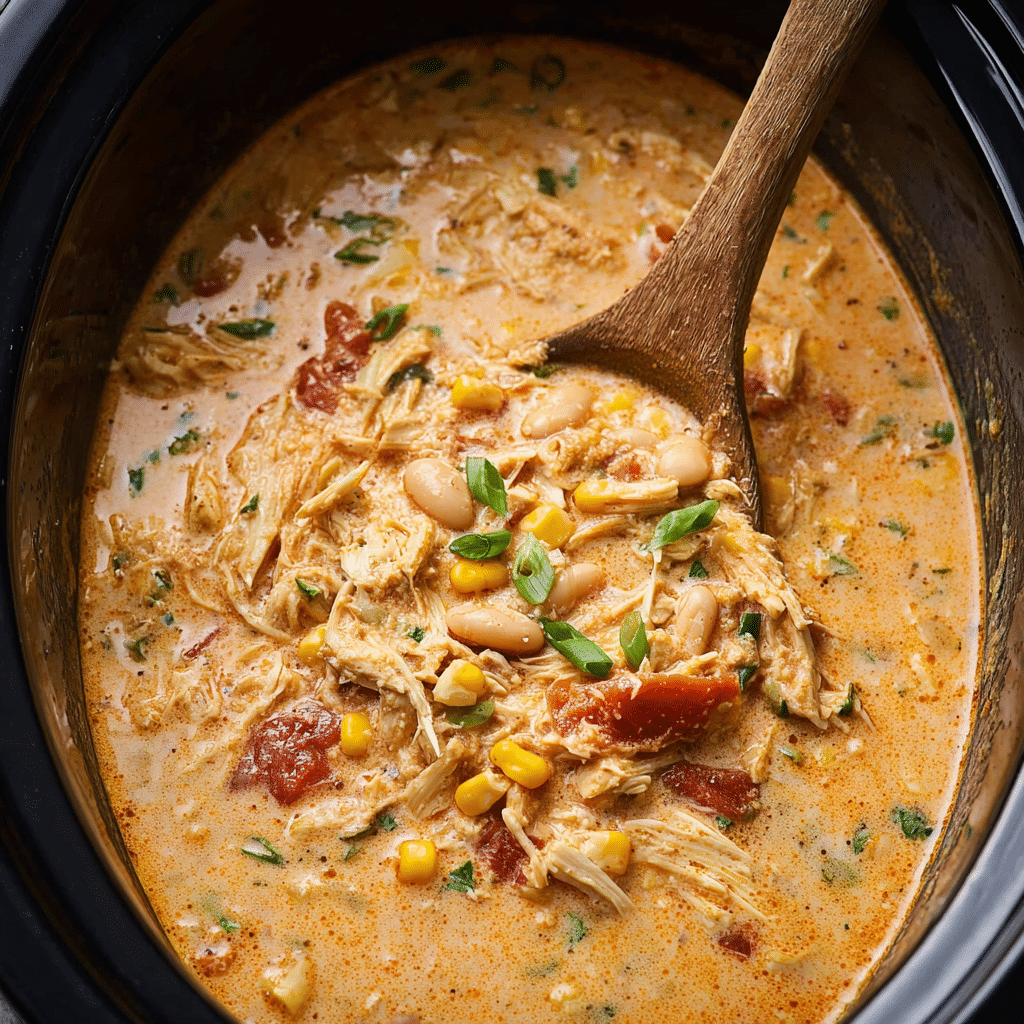 Crockpot Buffalo Chicken Chili Recipe - Recipe Image
