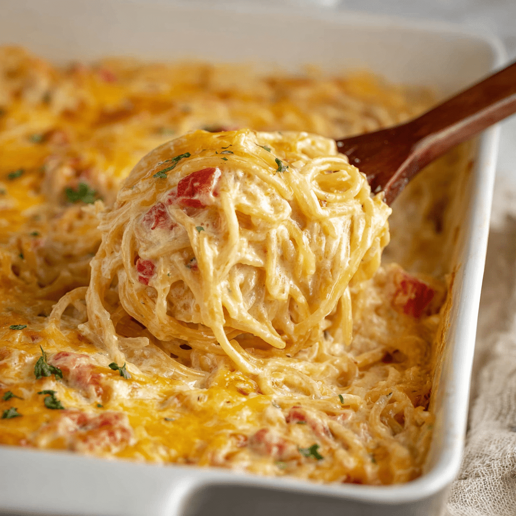Chicken Spaghetti Recipe - Recipe Image