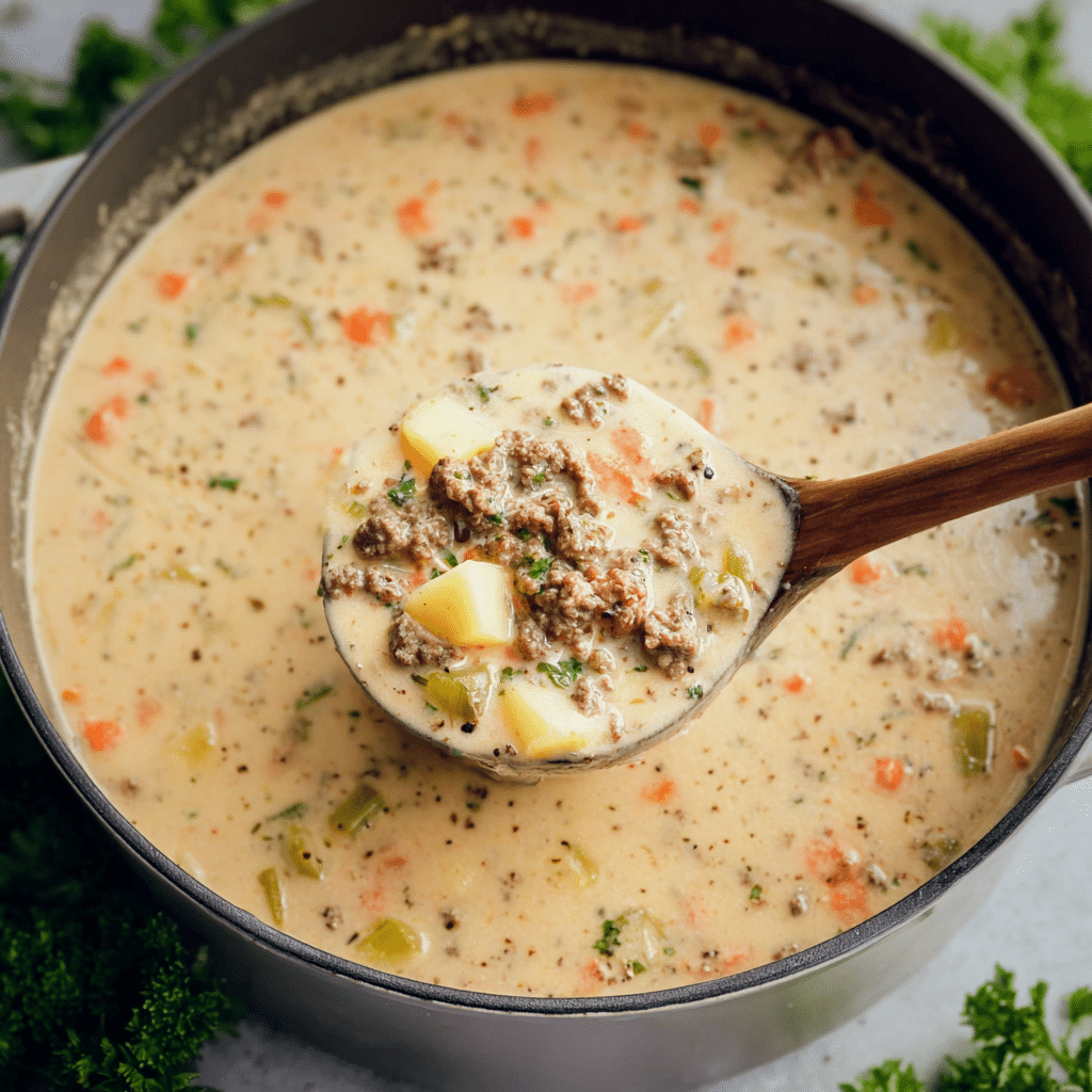 Sausage Potato Soup Recipe - Recipe Image