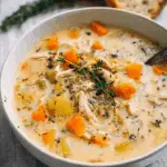 Slow Cooker Chicken and Rice Soup Recipe