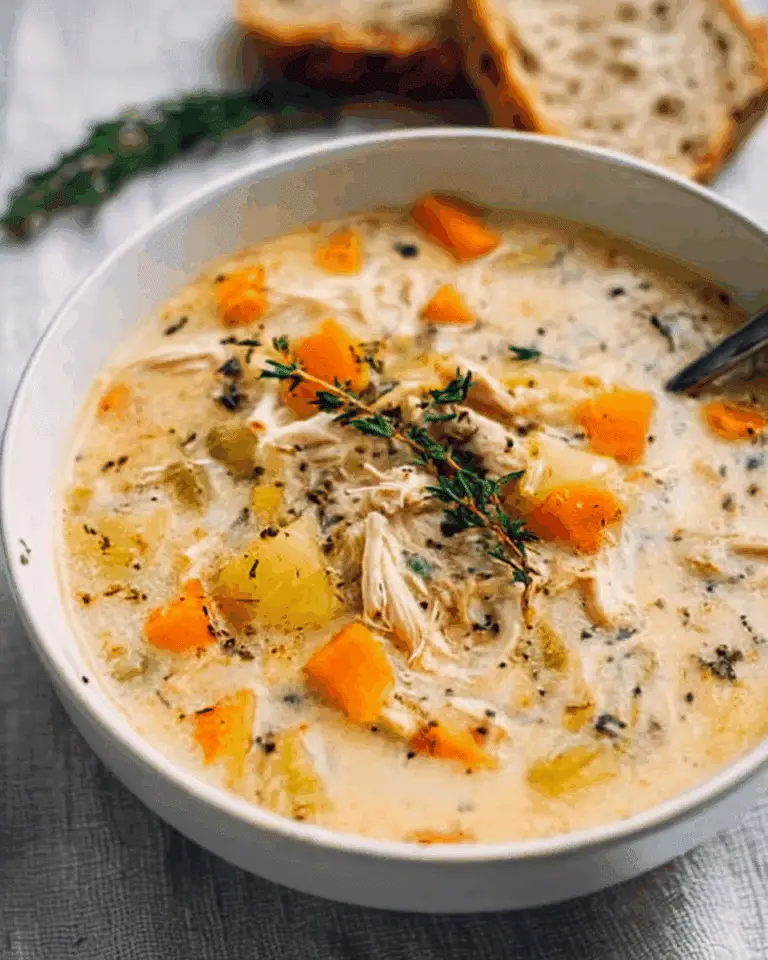 Slow Cooker Chicken and Rice Soup Recipe