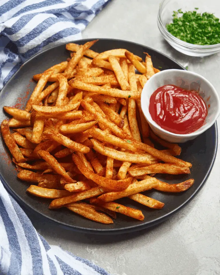 Crispy Cajun Potato Fries Recipe