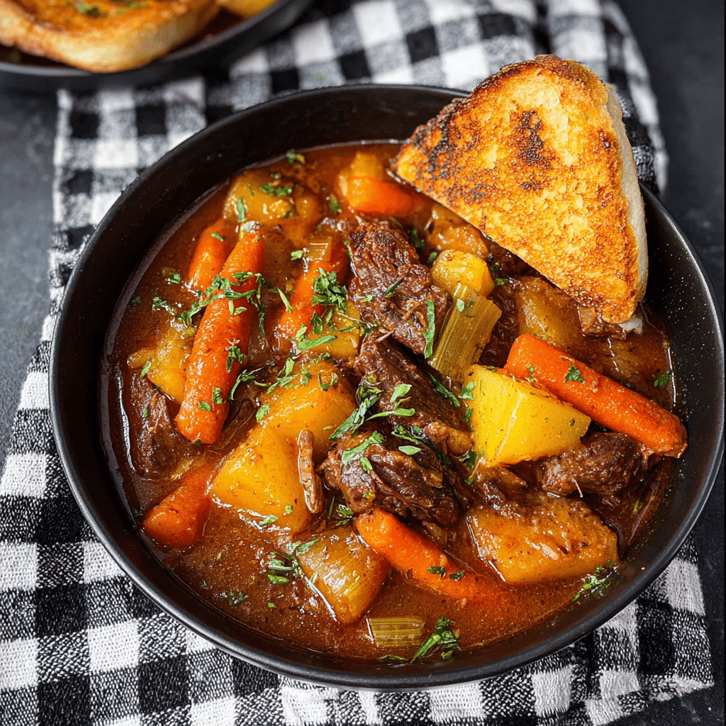 Hearty Beef Soup Recipe - Recipe Image