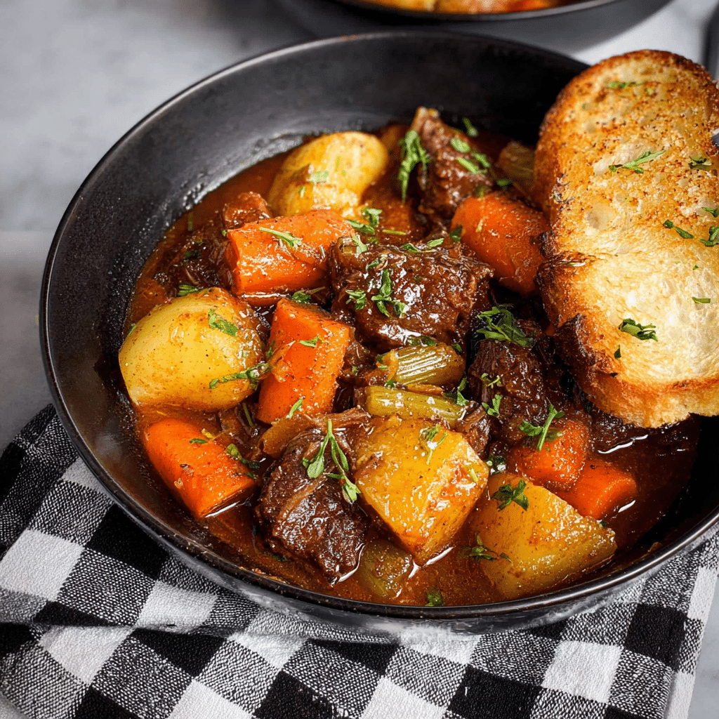 Hearty Beef Soup Recipe - Recipe Image