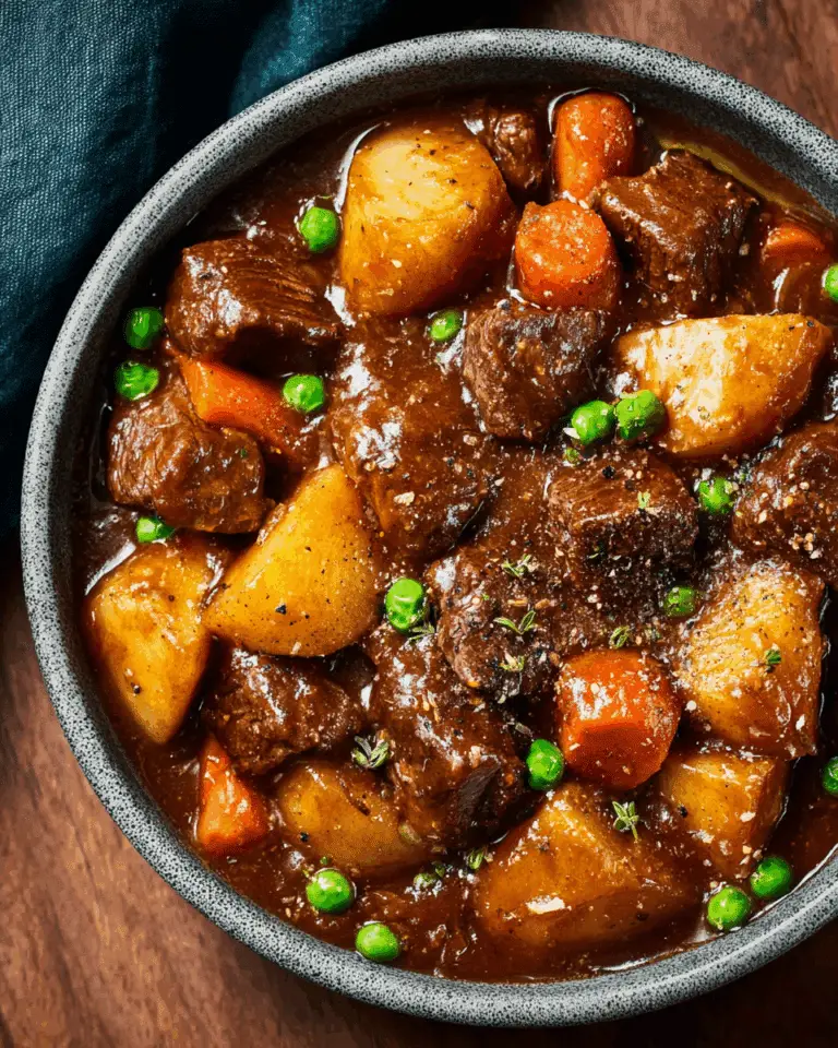 Hearty And Warm Beef Soup Recipe
