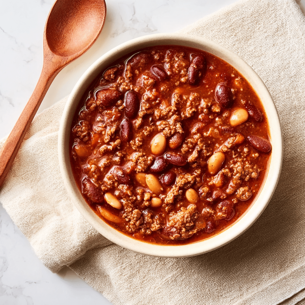Quick Draw Cowboy Chili Recipe - Recipe Image