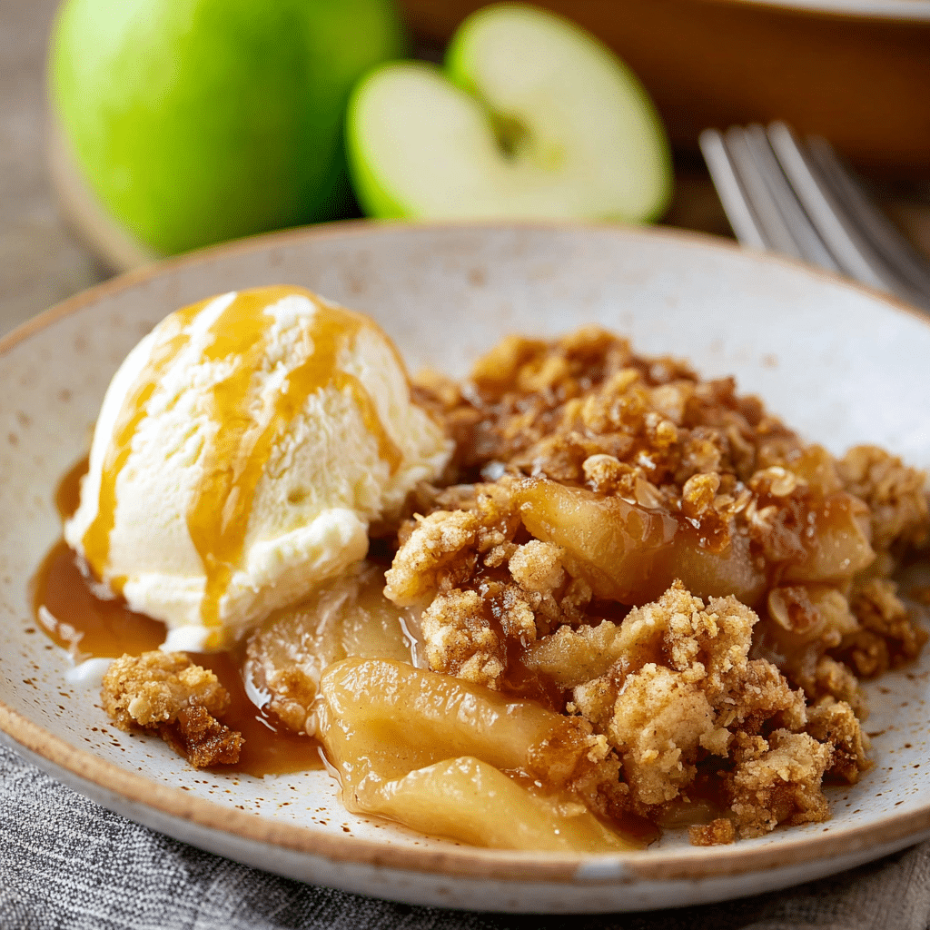 EASY Apple Crumble RECIPE - Recipe Image