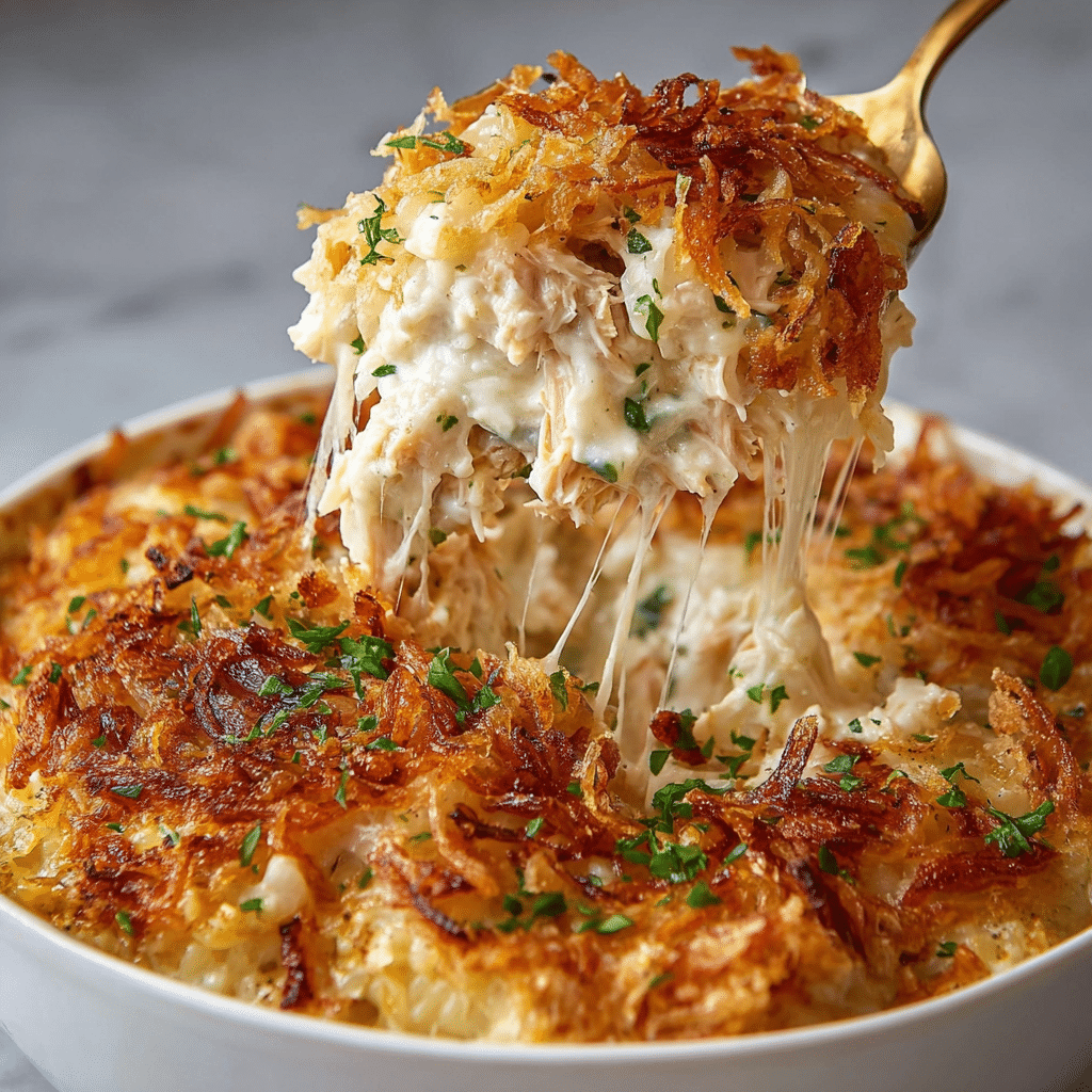French Onion Chicken Rice Dinner Recipe - Recipe Image
