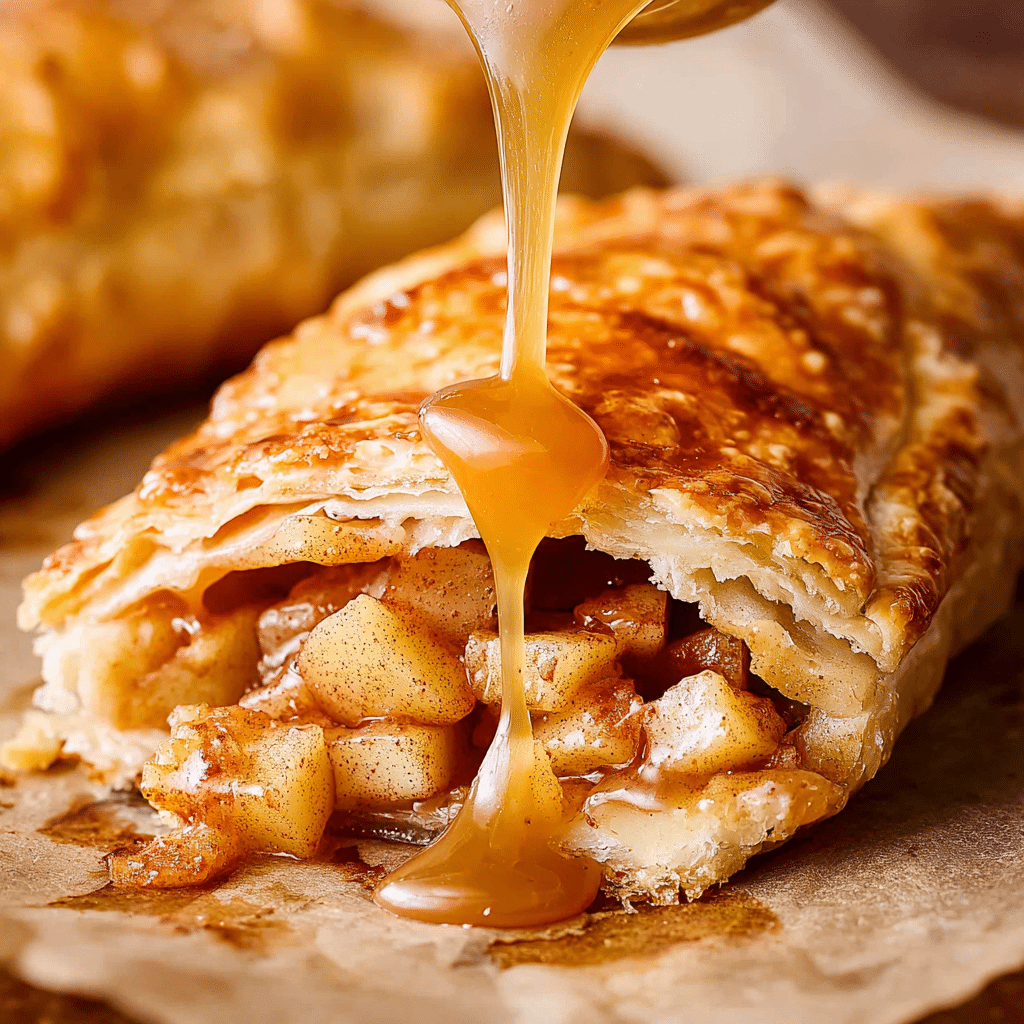 Easy Caramel Apple Empanadas Recipe - Recipe Image