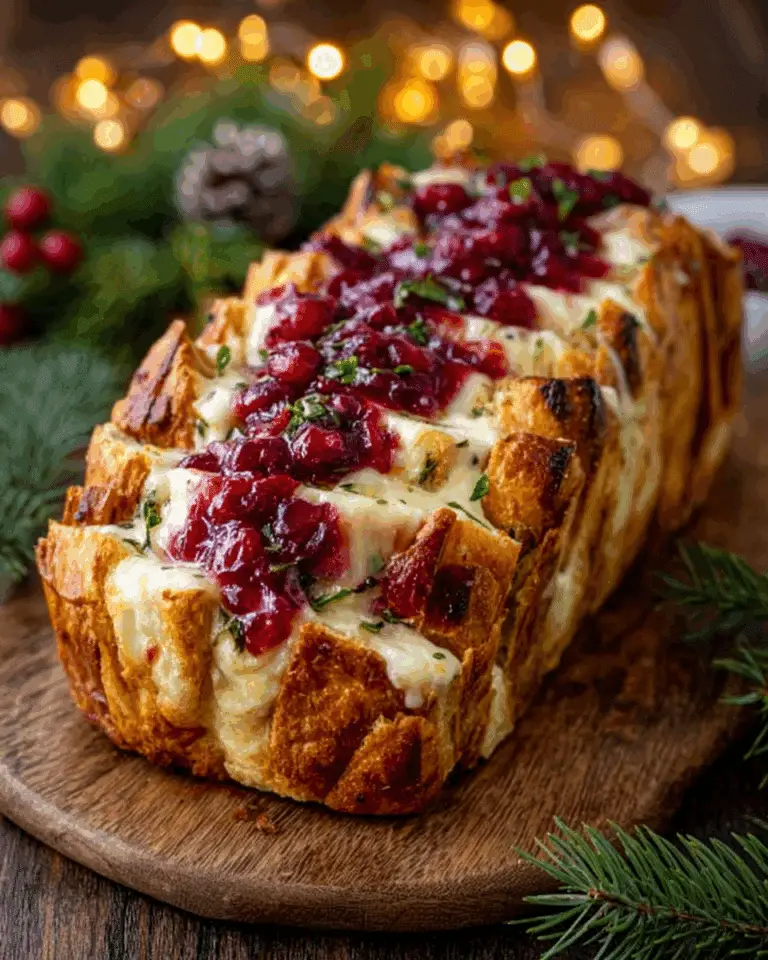 Cranberry-Almond Pull-Apart Bread Recipe