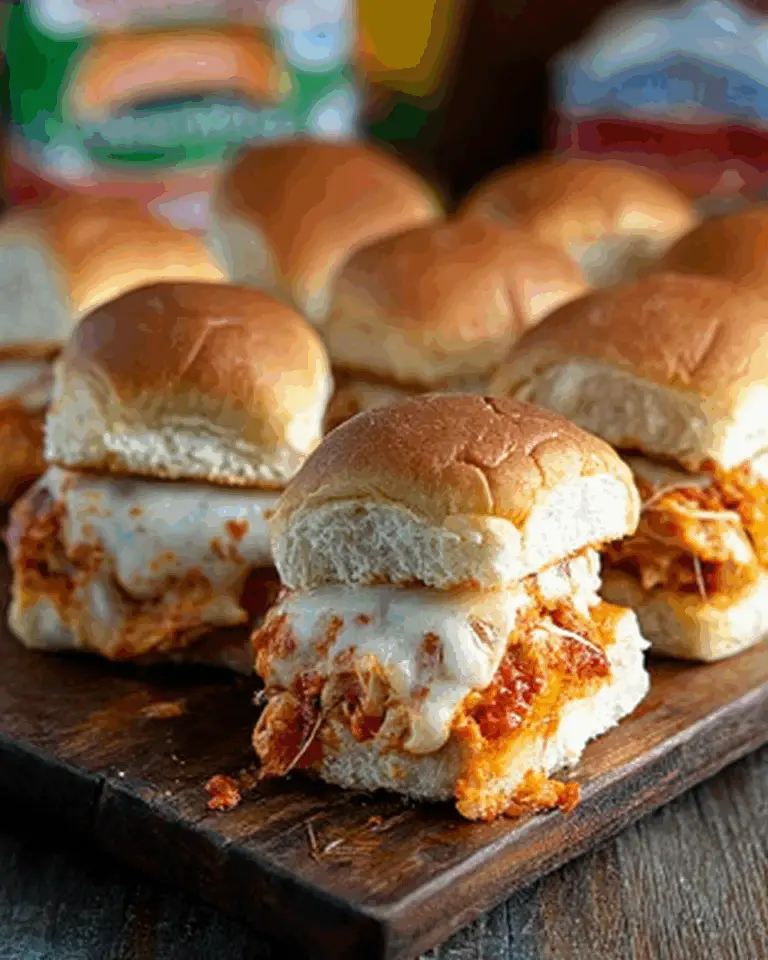 Chicken Parm Sliders Recipe