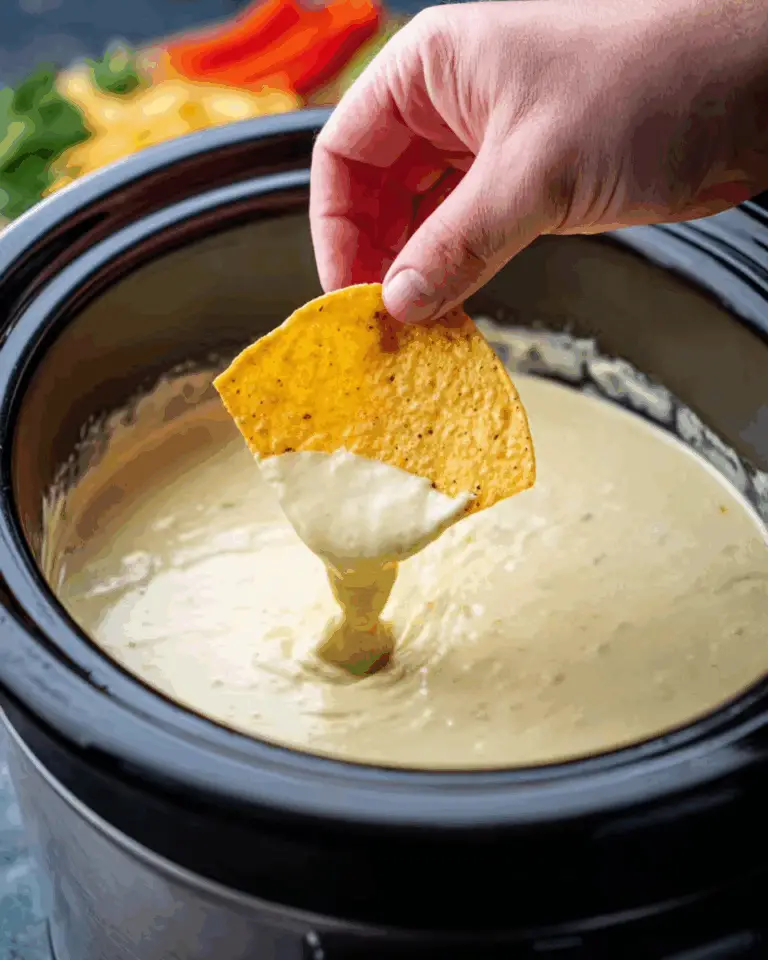 CROCKPOT CHEESE DIP Recipe