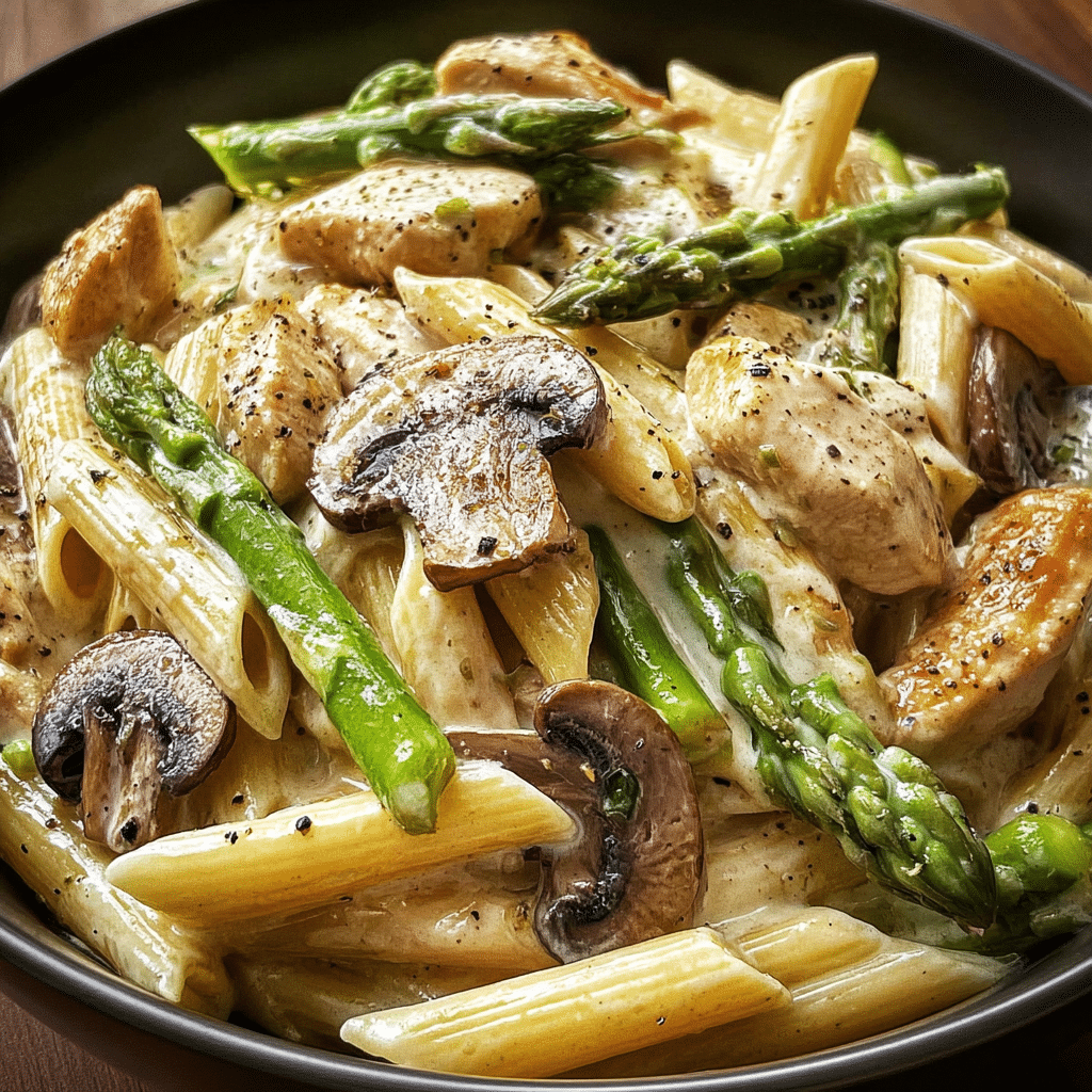 Creamy Chicken Penne Pasta Recipe - Recipe Image