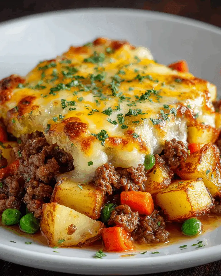 The Best Crockpot Cheesesteak Potato Casserole Recipe