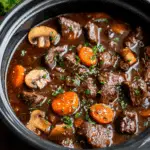 Slow Cooker Beef Bourguignon Recipe