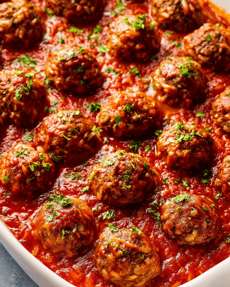 Easy Porcupine Meatballs Recipe in Tomato Sauce Recipe