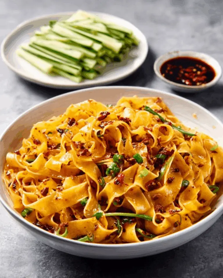 Garlic Chili Oil Noodles Recipe