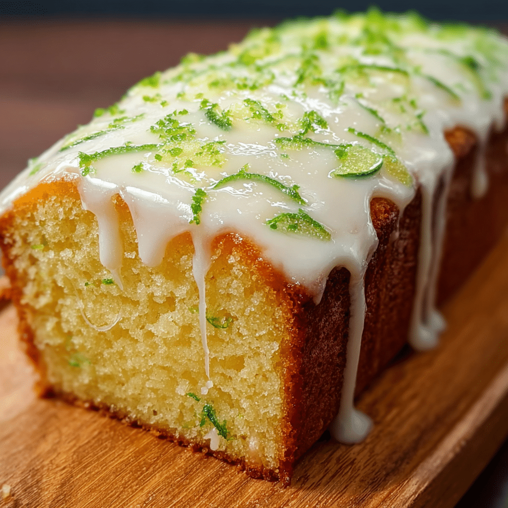 Key Lime Pound Cake Recipe - Recipe Image