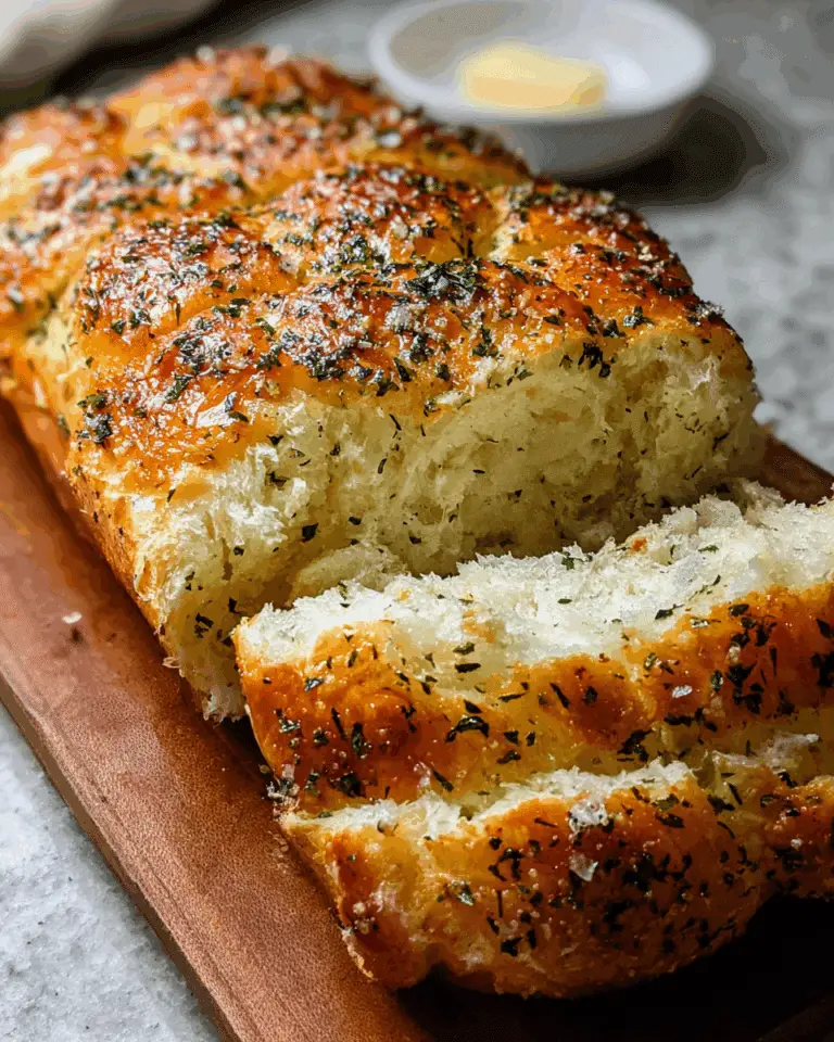 garlic parmesan herb bread Recipe