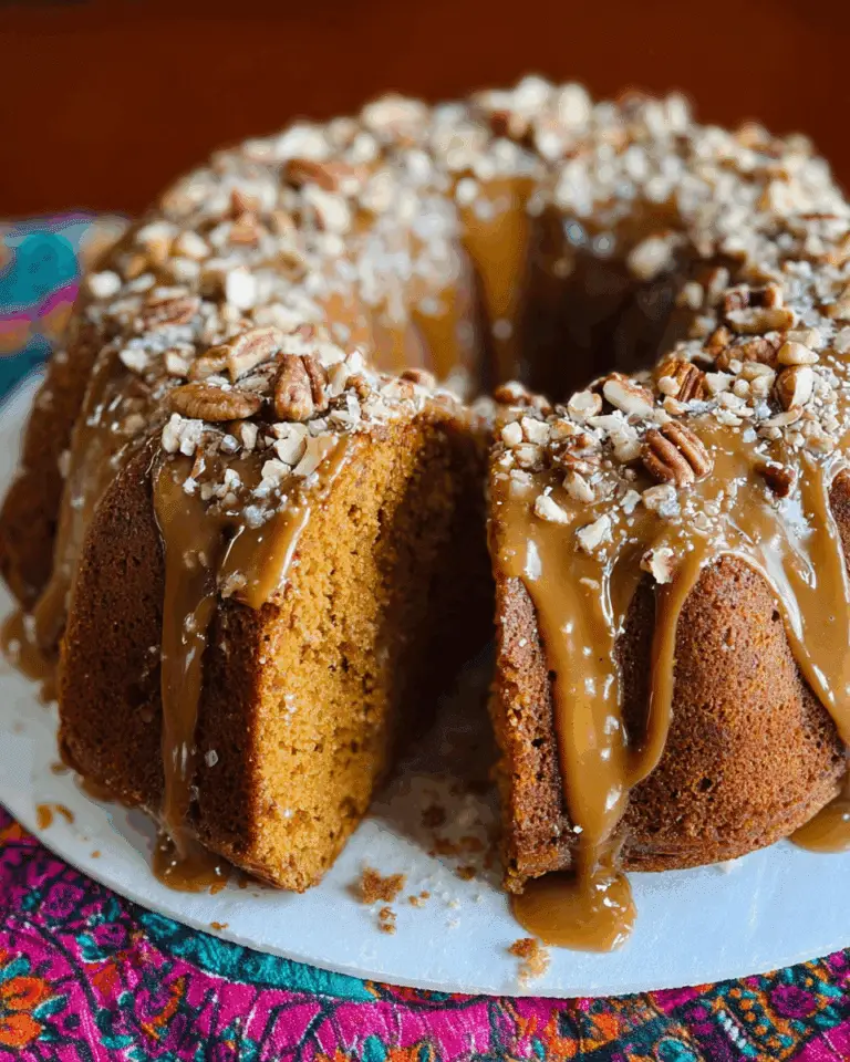 Apple Pumpkin Bundt Cake Recipe