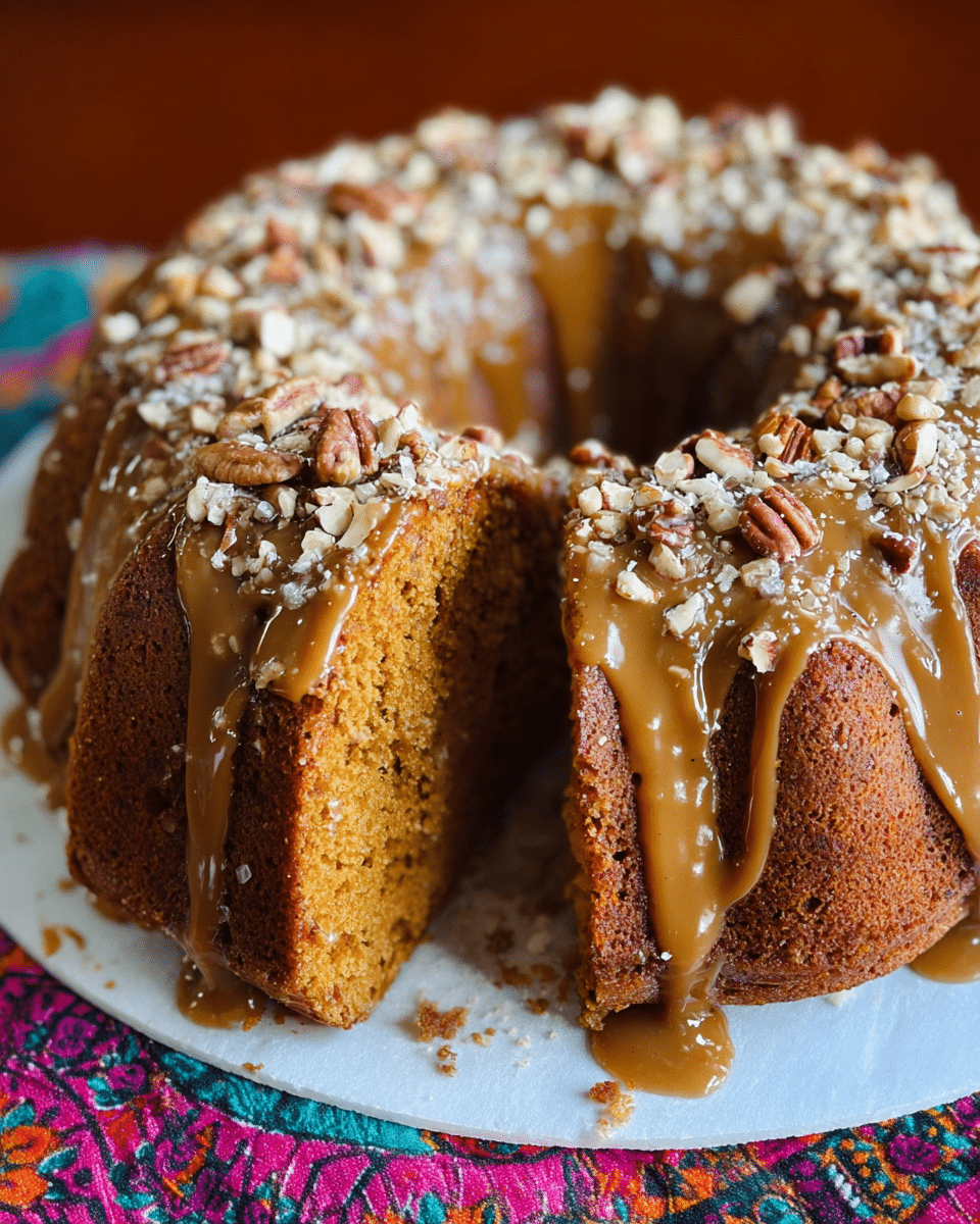 Apple Pumpkin Bundt Cake Recipe