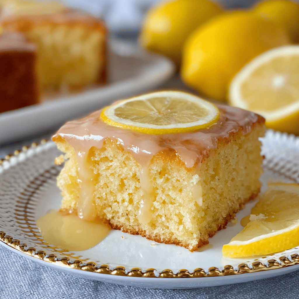 A LEMON CAKE TO DIE FOR Recipe - Recipe Image