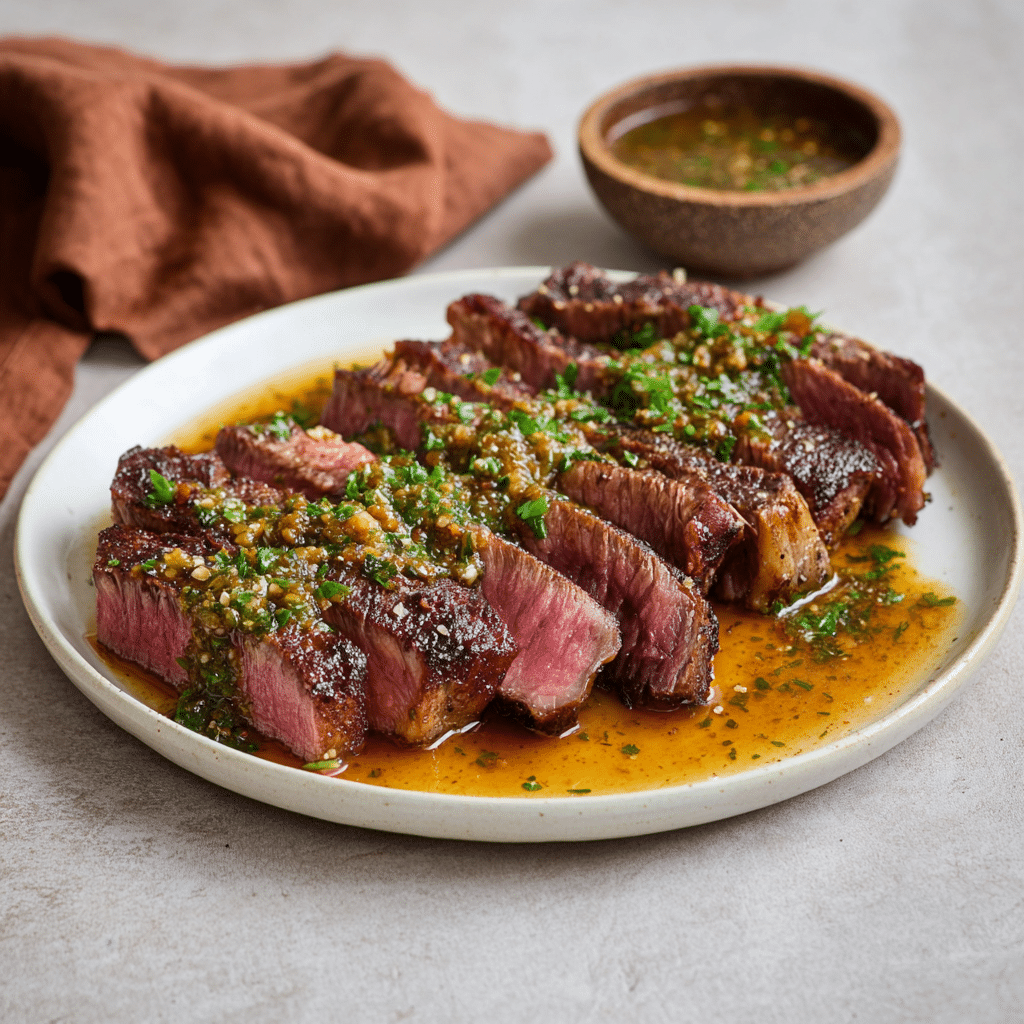 Cowboy Butter Sauce for Steak Recipe - Recipe Image