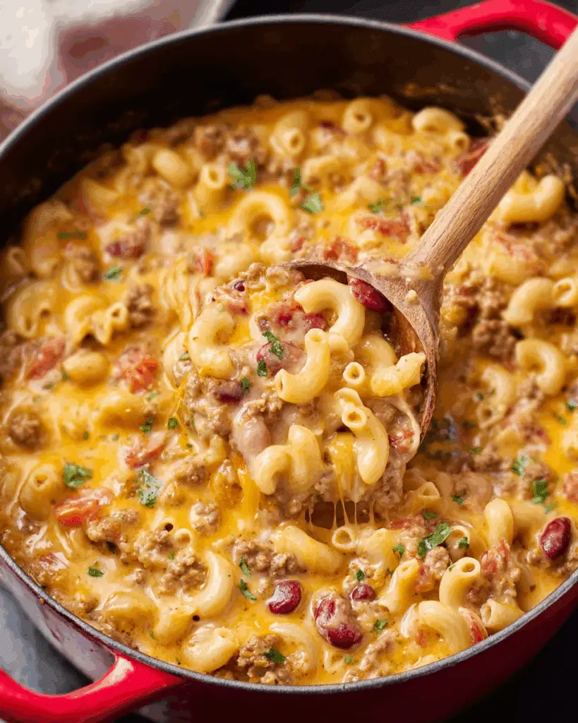 One Pot Chili Mac Recipe