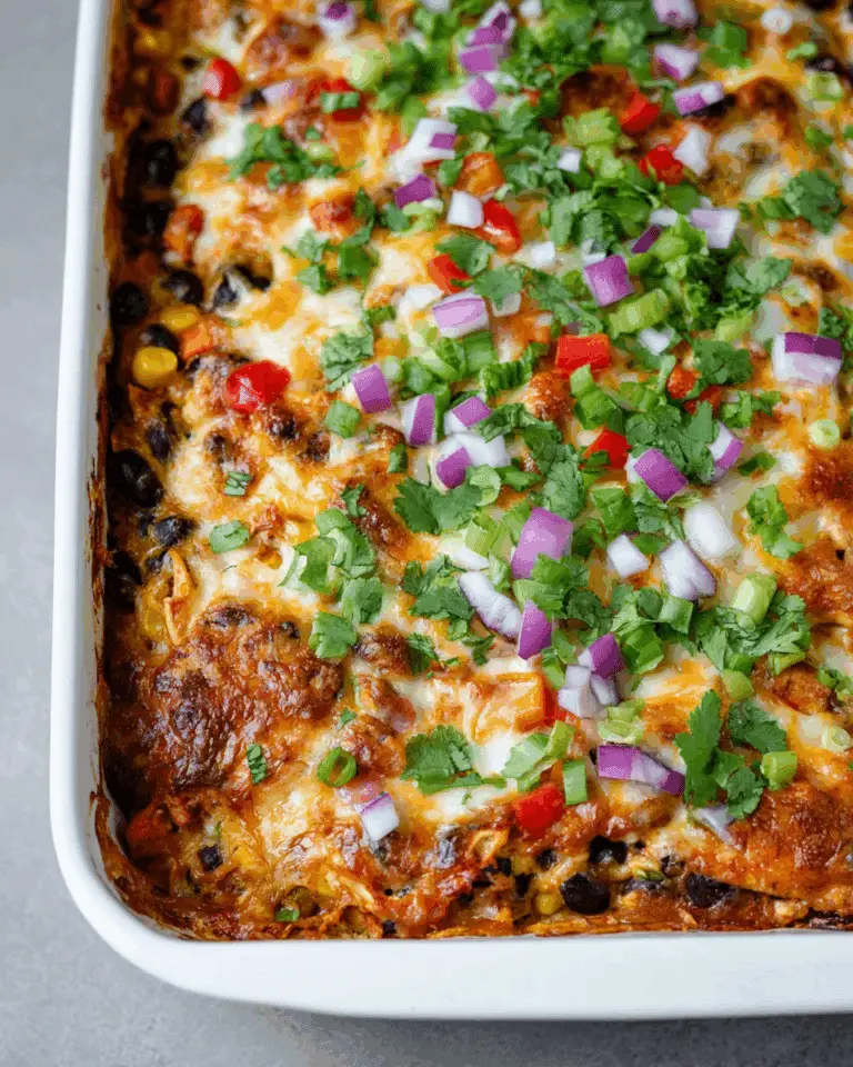 Chicken Burrito Casserole Recipe