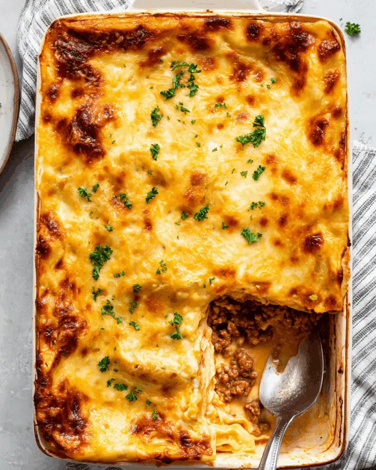 Ground Beef Potato Casserole Recipe
