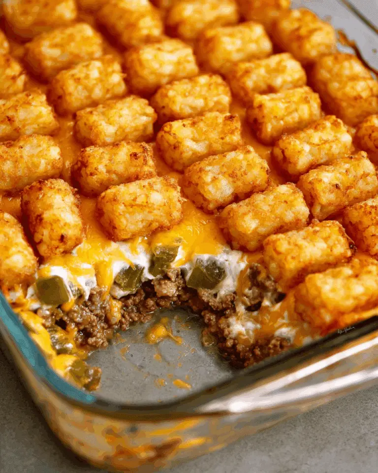 The BEST Tater Tot Casserole Recipe