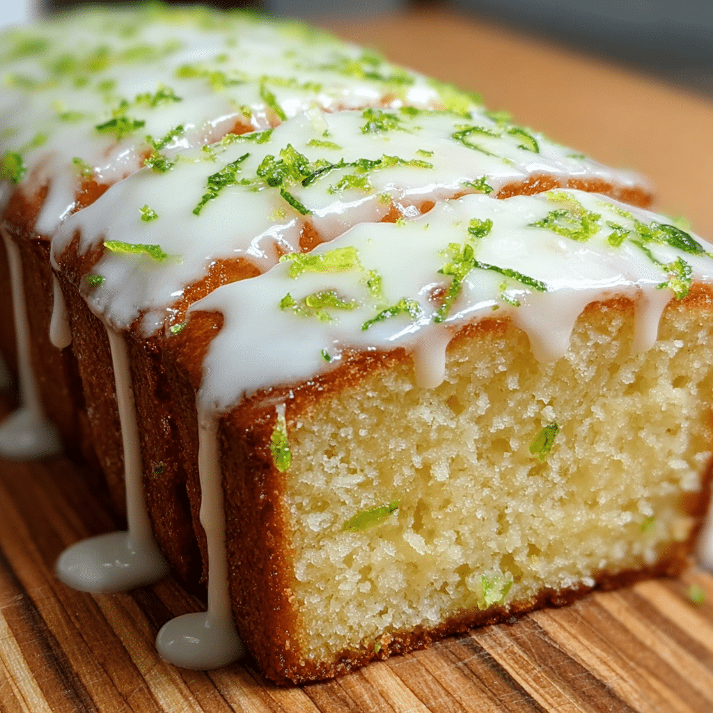 Key Lime Pound Cake Recipe - Recipe Image