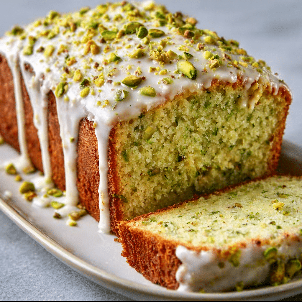Heavenly Pistachio Mascarpone Loaf Recipe - Recipe Image